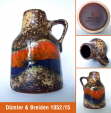 Dmler & Breiden 1052-15 orange-blau-braun
