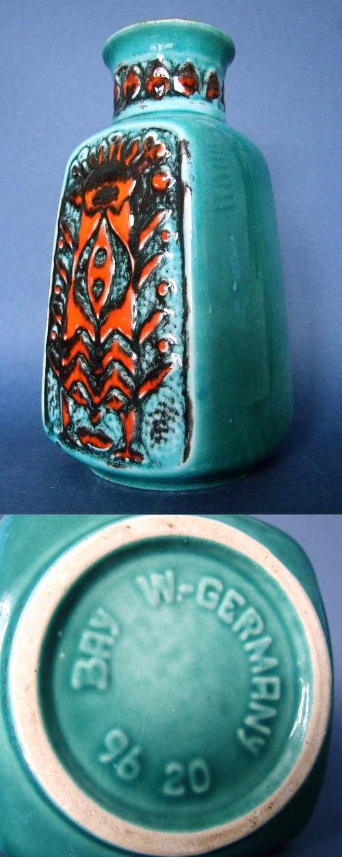 bay keramik 96-20 trkis-orangerot_coll