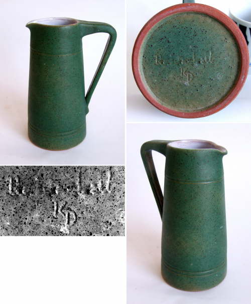 mystery jug grn marked KD