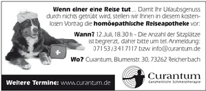 Curantum Anzeige SW klein