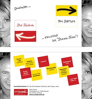 Eigenwerbung Kempf und wortgerecht.de