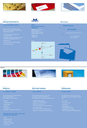 Werbeflyer DKS-F