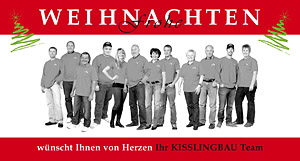 weihnachtskarte kissling